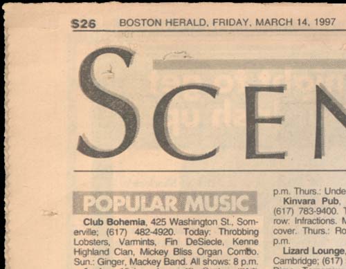 Boston Herald Scene