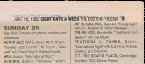 The Boston Pheonix - Eight Days A Week